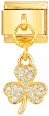 3 Leaf Clover with Stones Hanging on Gold - 3-leaf-clover-with-stones-hanging-on-gold.png