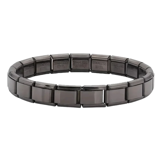 Bransoletka charms czarna