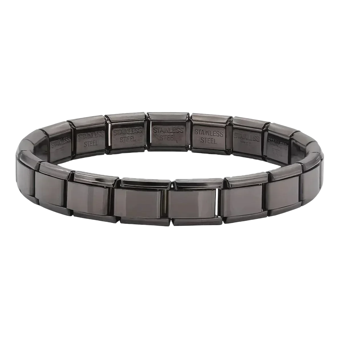 Bransoletka charms czarna