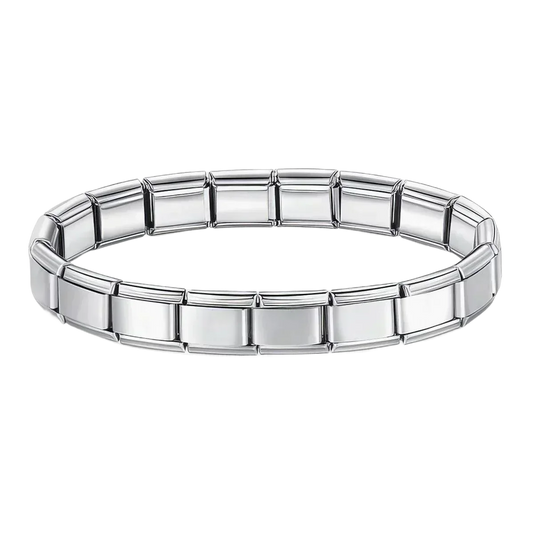 Bransoletka charms srebrna