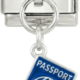 DO DODANIA - Niebieski paszport, na srebrze