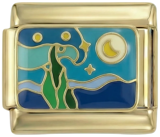 The Starry Night on Gold - the-starry-night-on-gold.png